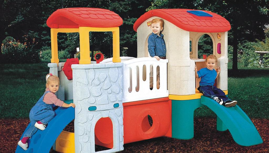 Playground toy produced in Qiaoxia town