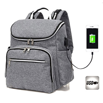 diaper bag with usb