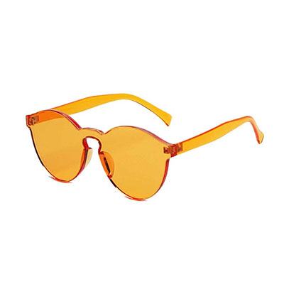 One Piece Clear Lens sunglasses