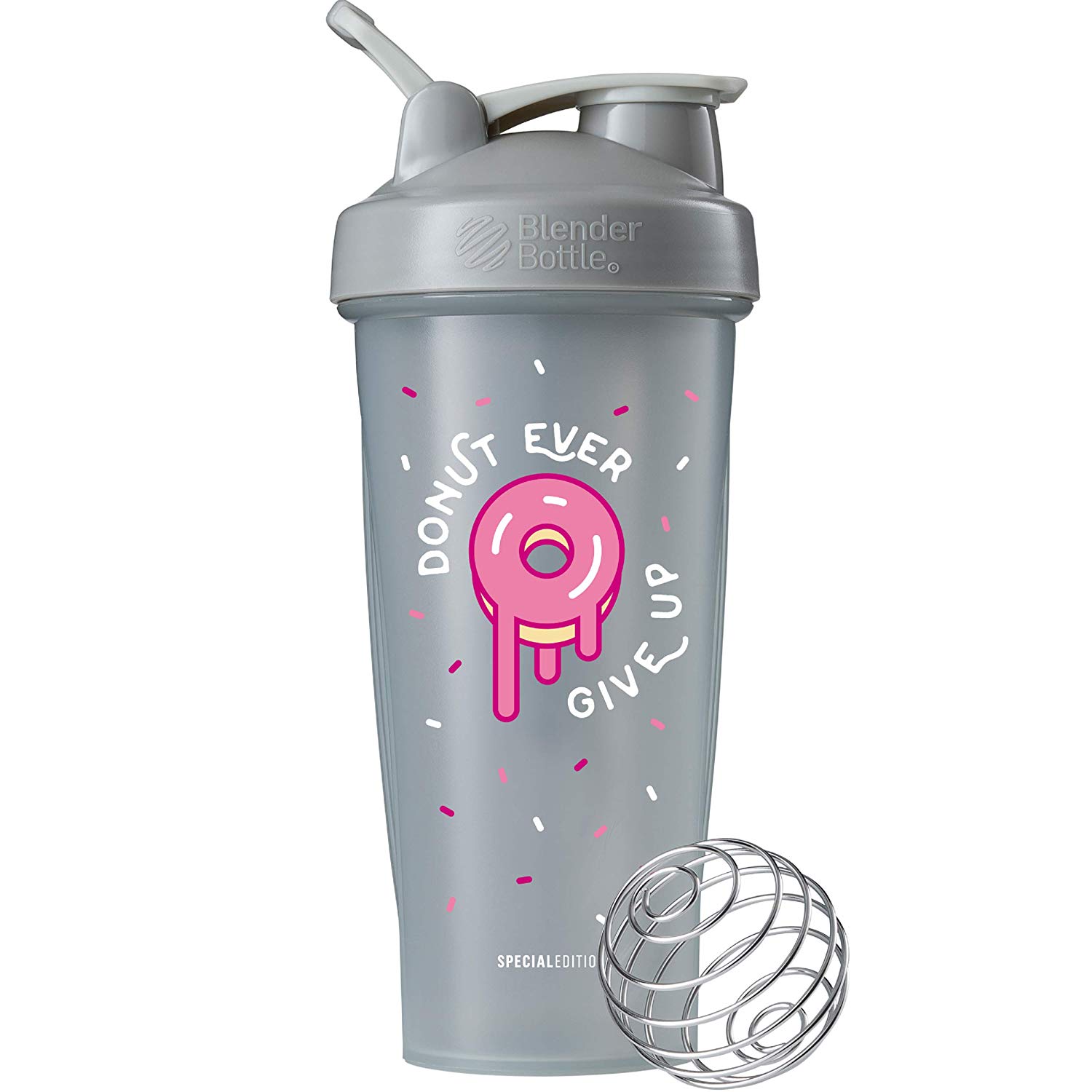 donut blender bottle