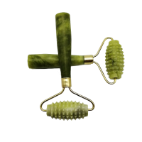 Mini Single Head Spiked Xiuyan Jade Roller