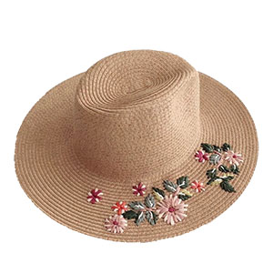 Summer-sun-embroidered-panama-paper-straw-hat