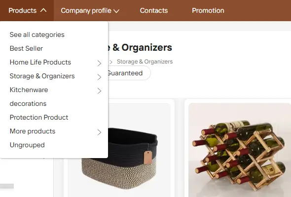 sell multiple product categories