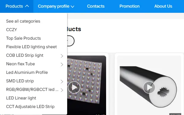 sell specific product category