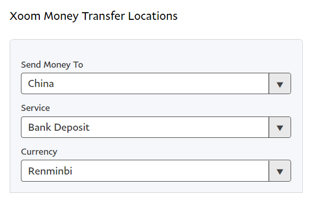 Send Money to China from the US - Western Union