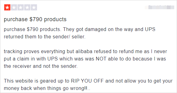 I Got Scammed on Alibaba - Goods Got Damaged in Shipping.
