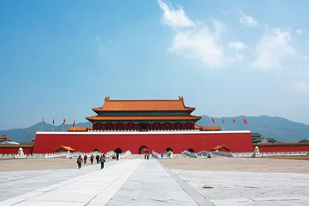 the Forbidden City in Chinese hollywood studio