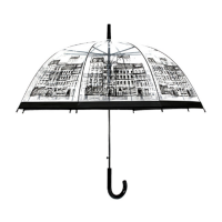Clear umbrella