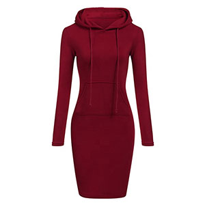 19HS38 Hoodie Dress