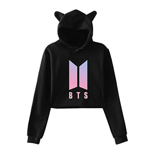 19HS43 Cropped Hoodie