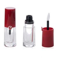Clear empty lip gloss tubes