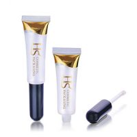 Empty lip gloss squeeze tubes