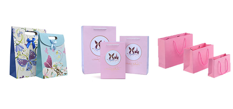 foldable paper packaging bag