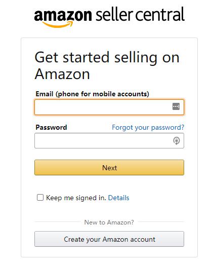 login amazon