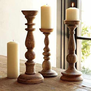 wooden candle holder01