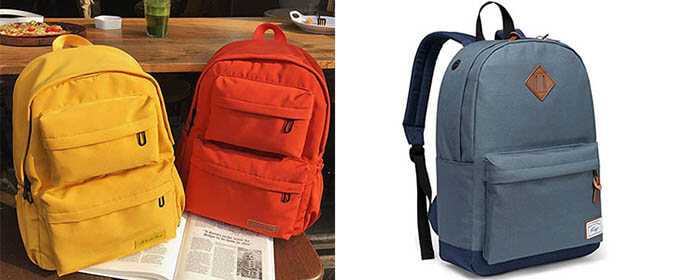 Classic school backpack