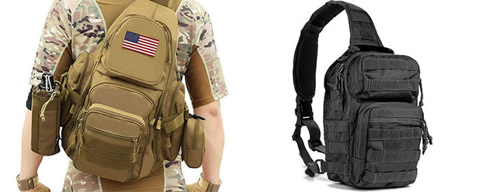 Tactical sling backpack