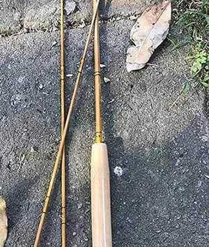 New Bamboo Spinning Rod,7'6,2 Piece.Bait Rod Spin Fishing Rod,UL., Spinning  Rods -  Canada