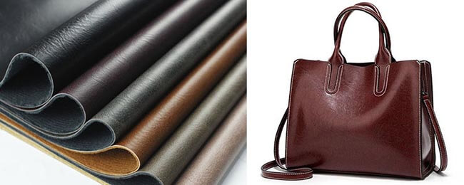 Genuine leather handbags and PU handbags made in Turkey wholesale