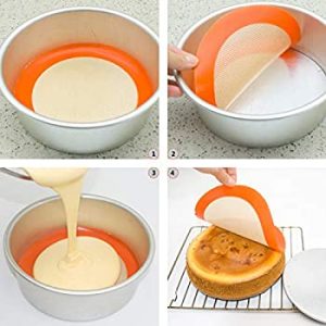 Round Cake Liner Non-Stick Silicone Baking Mat