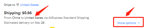 Choose-shipping-method-on aliexpress