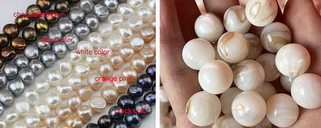 Freshwater Pearls A Grade Round 3-4mm White/Natural