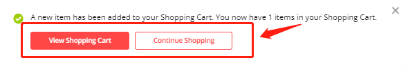 View-shopping-cart on aliexpress