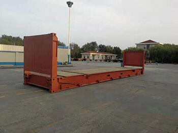 Heavy Duty Fixed Post 40FT Flat Rack Containers - China Shipping Container,  Flat Rack Container for Sale