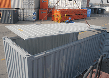 hardtop shipping container