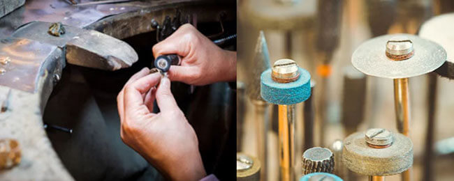 Stainless steel jewelry polishing process