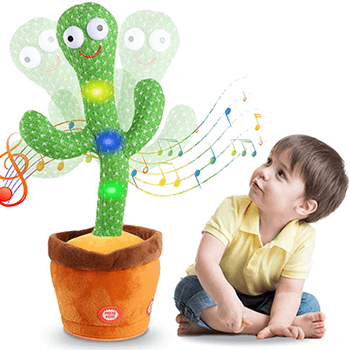dancing & talking cactus toys