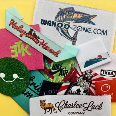 What's the difference between a woven label and a printed clothing