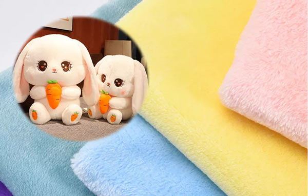 Colorful Short Plush Fabric Used for Toy - China Plush Fabric and Plush  Toys price