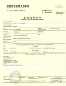 Fumigation Certificate: A Passport For Your Wooden Cargo