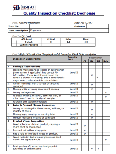 Ultimate Checklist to Take QC to the Next Level