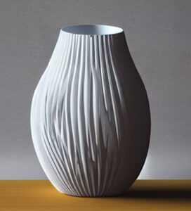 FDM produced vase