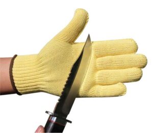 Aramid fiber gloves