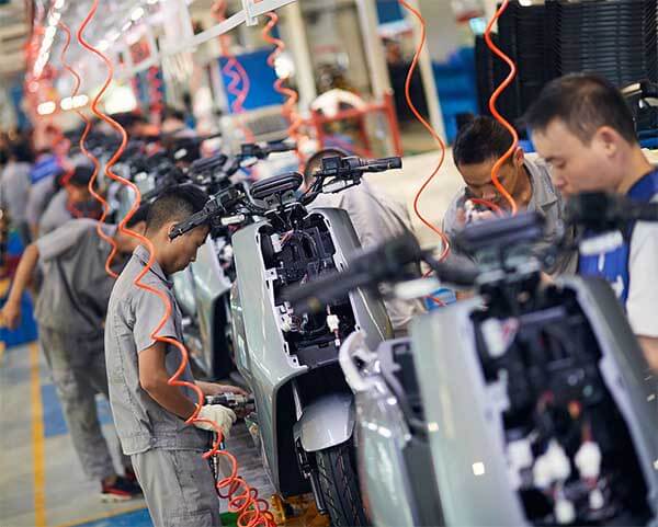 China electric scooter factory 2