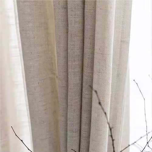 Linen-curtain