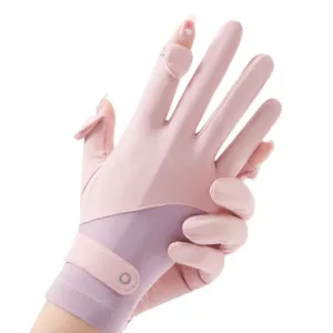 Polyester fiber gloves