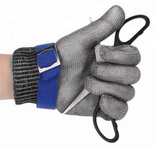 Steel wire gloves