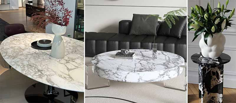 Stone tabletops