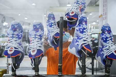 Xiamen sports shoe factory