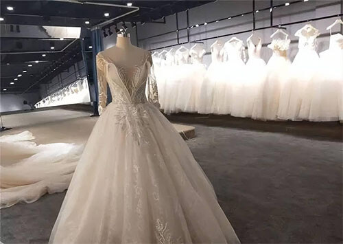 china wedding dress factory 8