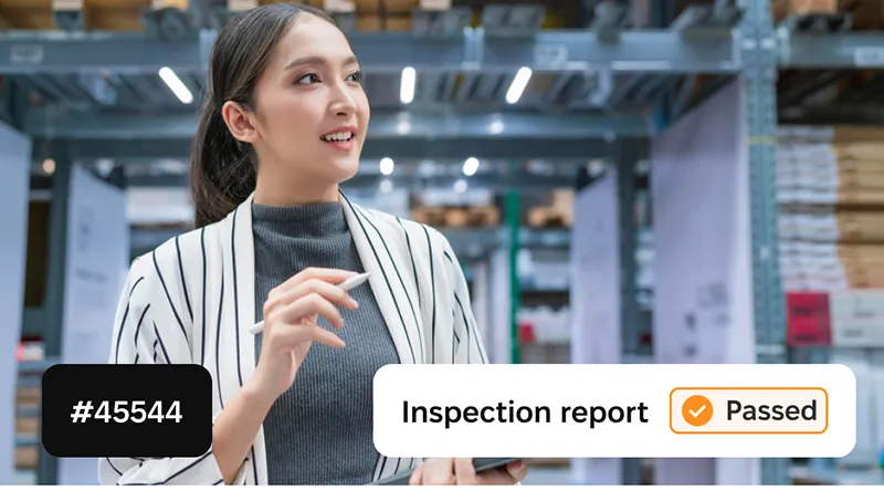 1 by 1 product inspection