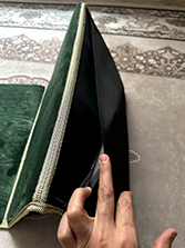 details of foldable mat