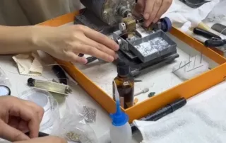 atelier sur le traitement des perles