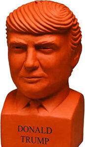 trump pottery planter