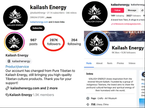 kailash energy social media account