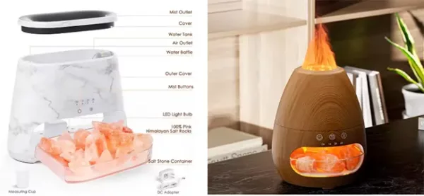 Salt Lamp Aroma Humidifier